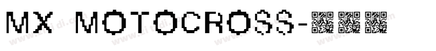 MX Motocross字体转换